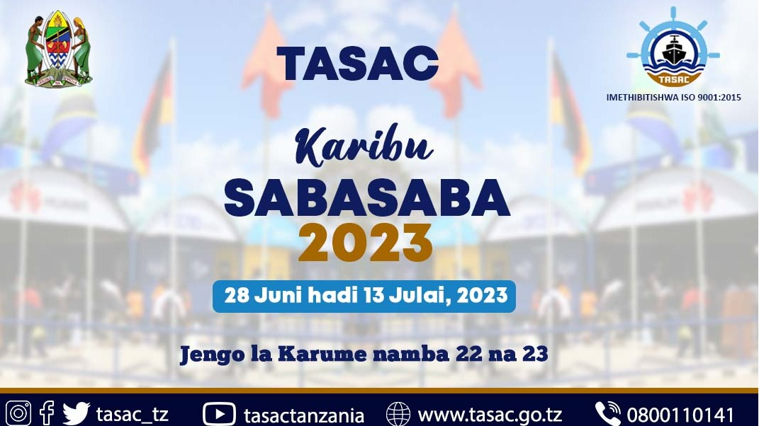 TASAC KUSHIRIKI MAONESHO YA SABASABA