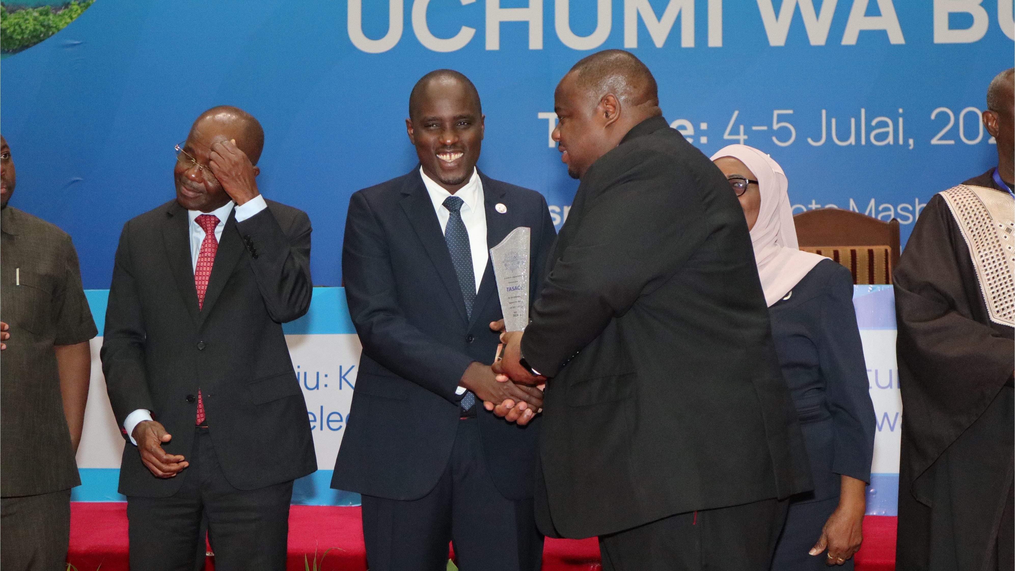 Mkurugenzi Mkuu wa TASAC ashiriki Kongamano la Tatu la Uchumi wa Buluu, jijini Dar es Salaam